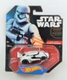 First Order Stormtrooper Hot Wheels Star Wars Character Cars Die Cast Collectible Vehicle