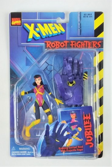 Jubilee Robot Fighters Carded Marvel Toy Biz Action Figure