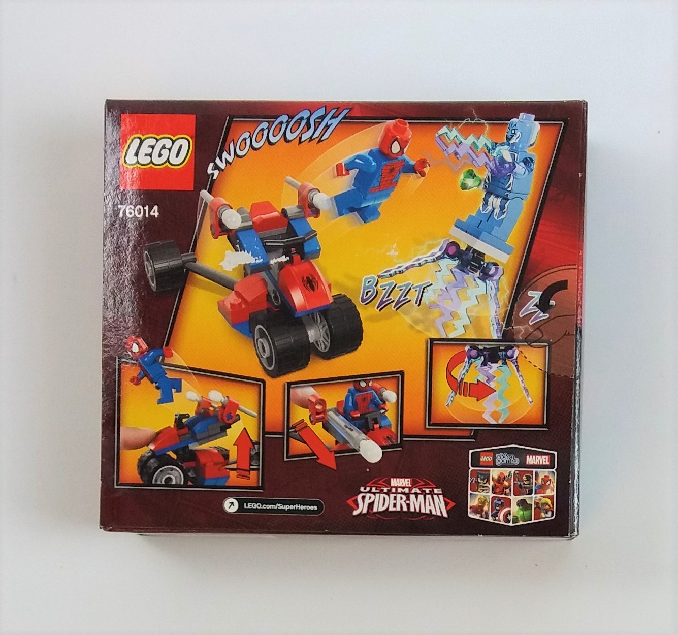 Marvel Lego 76014 Spider-Trike Vs. Electro 70 | Proxibid