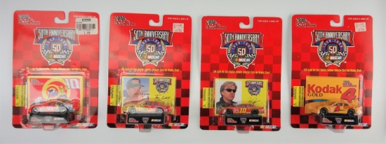 1998 50th Anniversary Series Racing Champions NASCAR Stock Car Diecast Car Lot