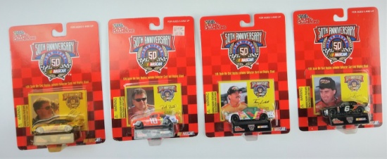 1998 50th Anniversary Series Racing Champions NASCAR Stock Car Diecast Car Lot