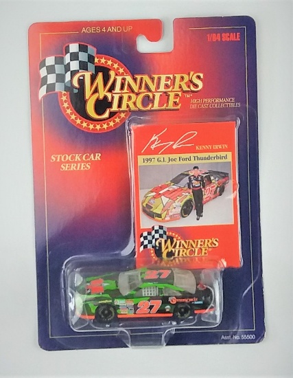 1997 G.I. Joe Ford Thunderbird Kenny Irwin Winner's Circle Diecast Car