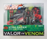 Sting Raider GI Joe Valor Vs. Venom Action Figure Vehicle w/ Figure