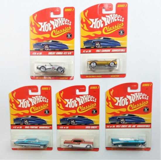 Hot Wheels Classics Series 2 2005 Collectible Diecast Car Grouping