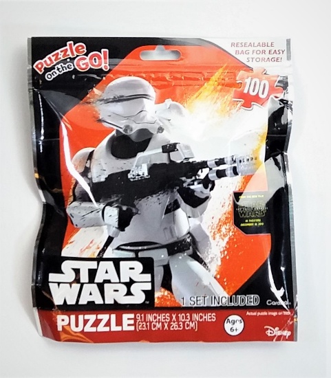 Star Wars Clone Trooper Puzzle On The Go 100 Piece Puzzle