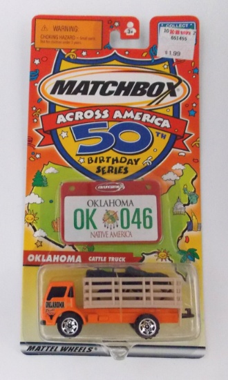 Matchbox Across America Oklahoma 50th Anniversary Die Cast Vehicle