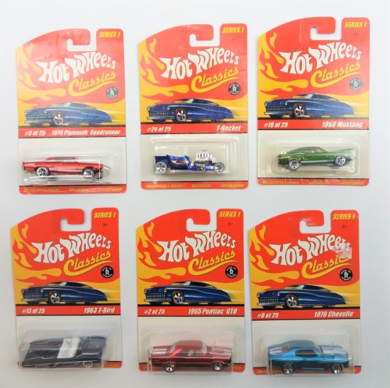 Hot Wheels Classics Series 1 2004 Collectible Diecast Car Grouping