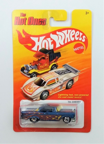 2011 '56 Chevy Blue Hot Wheels The Hot Ones Collectible Diecast Car