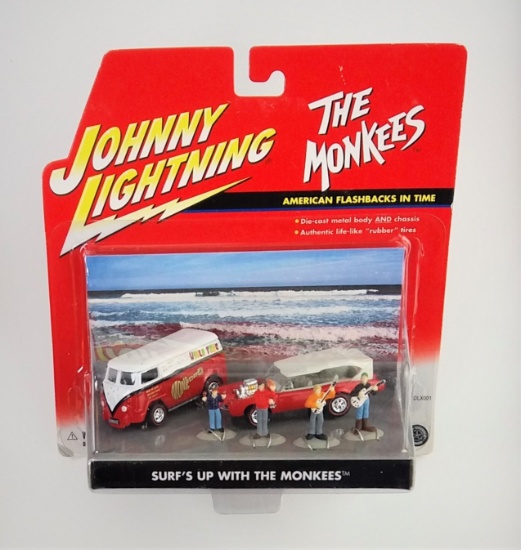 Johnny Lightning Surf's Up with the Monkees Diecast Car Set
