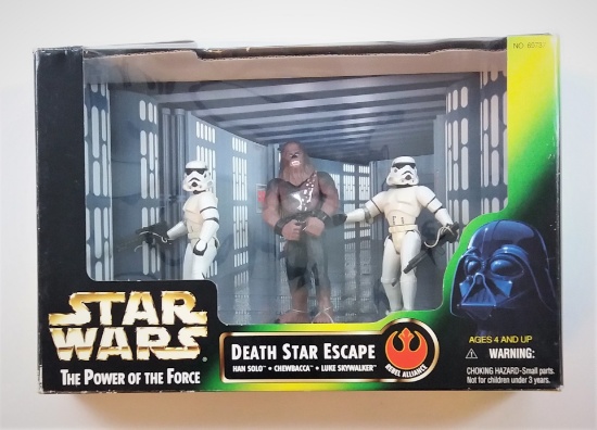 Death Star Escape The Power of the Force Star Wars 3 Figure Set