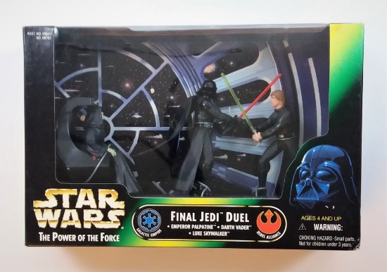 Final Jedi Duel The Power of the Force Star Wars 3 Figure Set