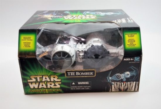 TIE Bomber Power of the Jedi Star Wars Toy Vehicle