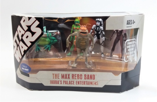 Max Rebo Band Star Wars Jabba's Palace Entertainers 5 Figure Set