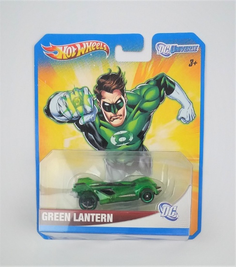 Green Lantern DC Universe 2011 Hot Wheels Diecast Car