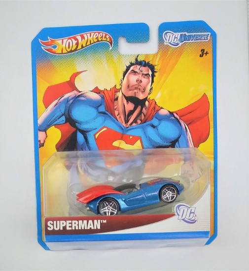 Superman DC Universe 2011 Hot Wheels Diecast Car