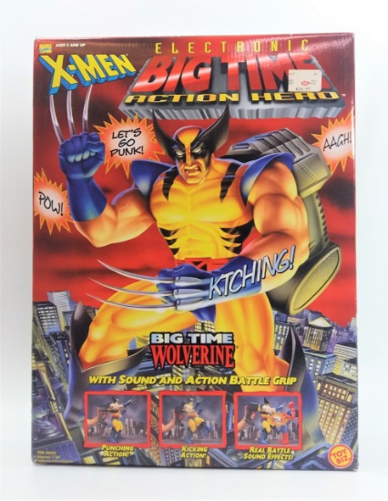 Electronc BigTime Action Hero Wolverine Toy Biz Action Figure
