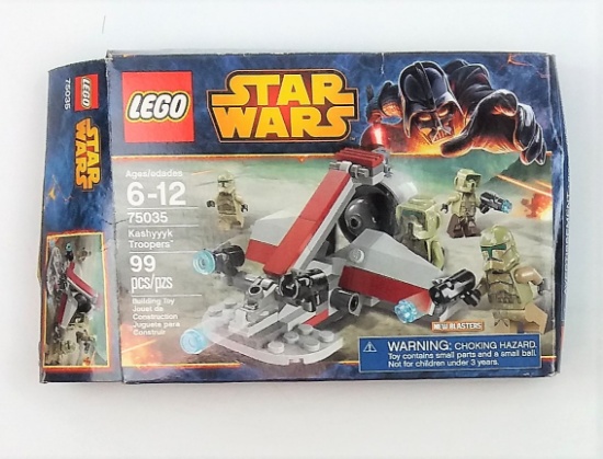 Star Wars Lego 75035 Kashyyyk Troopers BOX ONLY