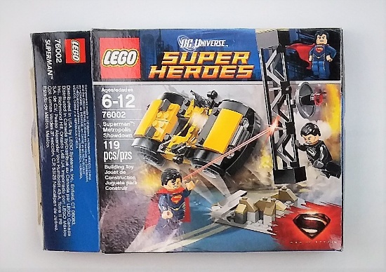 Star Wars Lego 76002 Superman Metropolis Showdown BOX ONLY