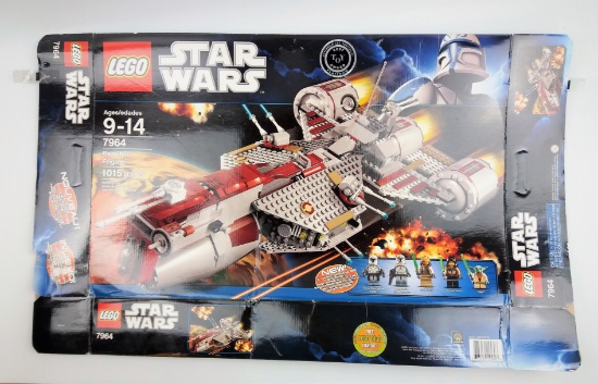 Star Wars Lego 7964 Republic Frigate BOX ONLY