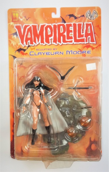 Vampirella Black Cape Exclusive Moore Action Collectibles Action Figure