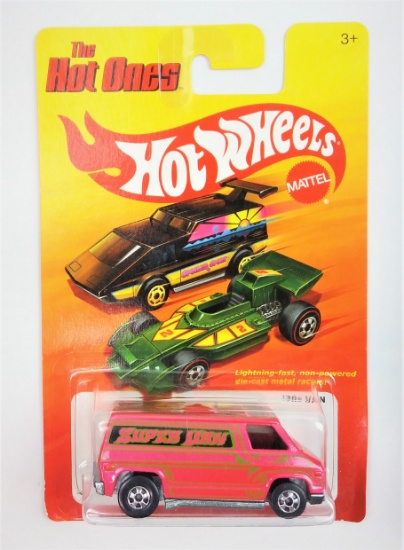 2011 '70s Van Hot Pink Hot Wheels The Hot Ones Collectible Diecast Car