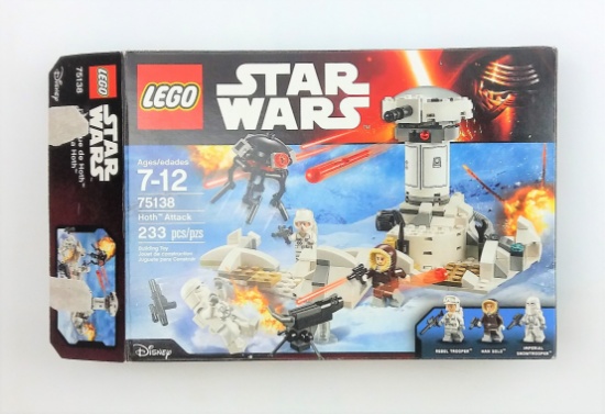 Star Wars Lego 75138 Hoth Attack BOX ONLY