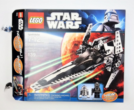 Star Wars Lego 7915 Imperial V Wing Starfighter BOX ONLY