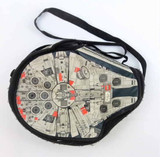 Lego Star Wars Millenium Falcon Zippered Mini Figure Storage Carry Case