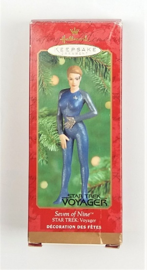 2000 Star Trek Voyager Seven Of Nine Hallmark Keepsake Ornament