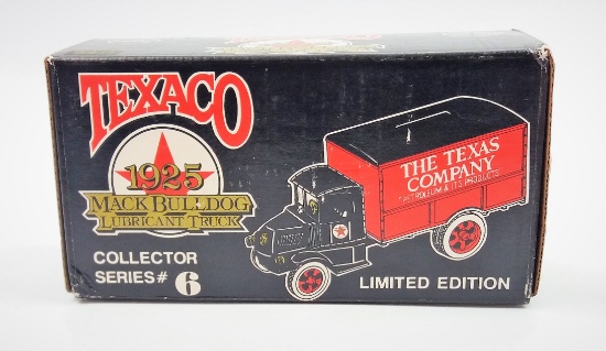 ERTL 1925 Mack Bulldog Texaco Collectors Series 1989 Bank Collectible in Packaging