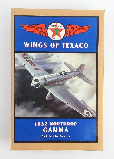 ERTL Wings Of Texaco 1932 Northrop Gamma Diecast Collectible Plane in Packaging