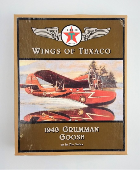 ERTL Wings Of Texaco 1940 Grumman Goose Diecast Collectible Plane in Packaging