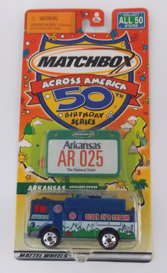 Matchbox Across America Arkansas 50th Anniversary Die Cast Vehicle