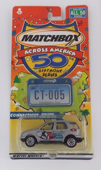 Matchbox Across America Connecticut 50th Anniversary Die Cast Vehicle