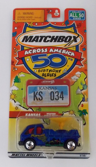 Matchbox Across America Kansas 50th Anniversary Die Cast Vehicle