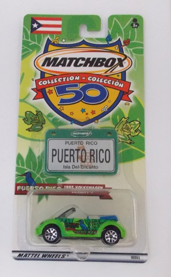 Matchbox Across America Puerto Rico 50th Anniversary Die Cast Vehicle