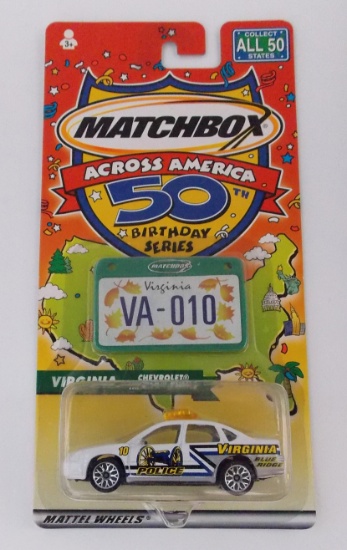 Matchbox Across America Virginia 50th Anniversary Die Cast Vehicle