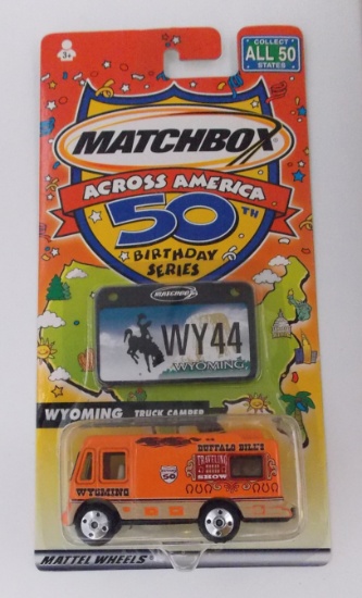 Matchbox Across America Wyoming 50th Anniversary Die Cast Vehicle