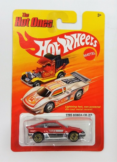 2011 1985 Honda CRX Red Hot Wheels The Hot Ones Collectible Diecast Car