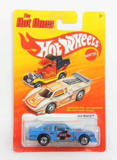 2011 442 Much Blue Hot Wheels The Hot Ones Collectible Diecast Car