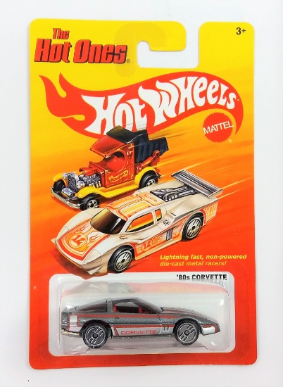 2011 '80s Corvette Hot Wheels The Hot Ones Collectible Diecast Car