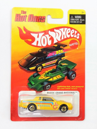 2011 Buick Grand National Yellow Hot Wheels The Hot Ones Collectible Diecast Car