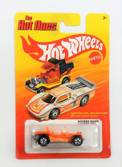 2011 Meyers Manx Orange Hot Wheels The Hot Ones Collectible Diecast Car