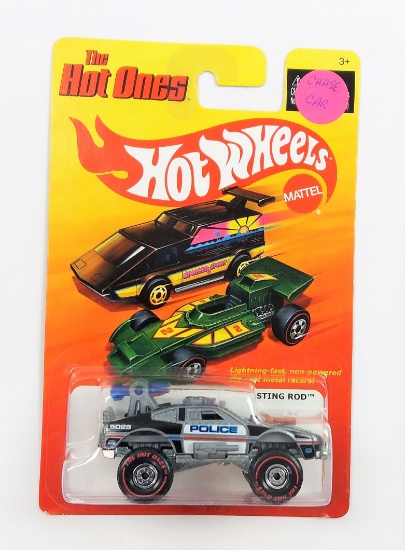 2011 Sting Rod Police Cruiser Hot Wheels The Hot Ones Collectible Diecast Car