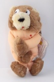 Meanie Beanies Bare Bear Plush Novelty Beanie Baby Stuffed Doll