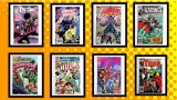 (8) Action/Superhero Comic Books