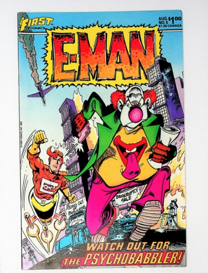 E-Man (First Comics) # 5