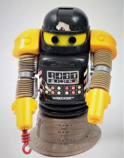 Vintage Robo Force 80's Wrecker Robot Action Figure