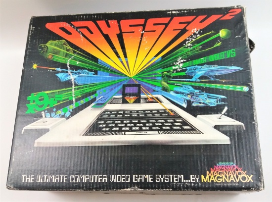 Vintage 1978 Magnavox Odyssey 2 Gaming Console System