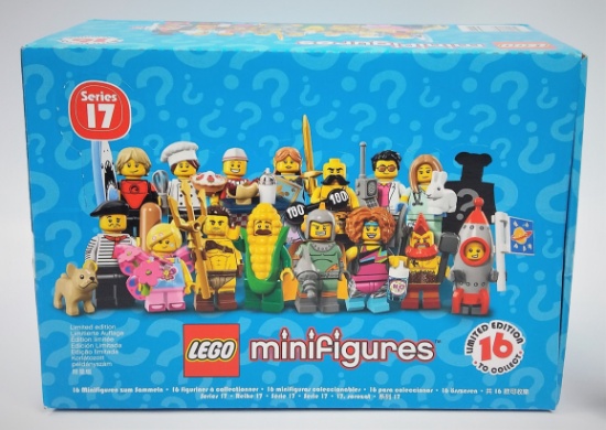 Lego Series 17 minifigures 16 Sealed Blind Bag Case (71018)